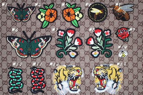 gucci patches for jeans|Gucci patches iron on.